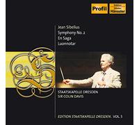 Dresden St Orc:Davis - SIBELIUS: Symphony No. 2 / En Saga / Luonnotar