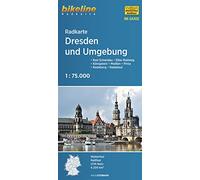 Dresden & surroundings cycling map (SAX02): Bad Schandau - Königstein - Meißen - Pirna - Elbe-Radweg, wetterfest/reißfest, GPS-tauglich mit UTM-Netz (Radkarten)