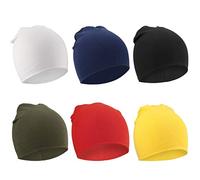 DRESHOW 6 Pieces Baby Beanie Newborn Toddler Soft Cute Knit Hat Hospital Hats for Baby Boys Infant Cap Beanies