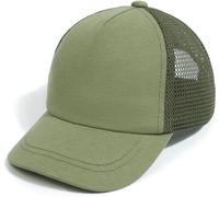 DRESHOW Toddler Baseball Cap Baby Sun Hat Cute Solid Color Caps Unisex Baby Trucker Hats Infant Toddler Kid Hats for Boys Girls