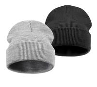 DRESHOW Toddler Beanie Kids Winter Hats Children Soft Knit Unisex Hat for Baby Boys Girls Warm Cap Beanies for 6-36 Months