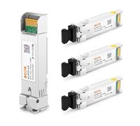 Dresmannst 6COM for Cisco SFP-10G-LR,SFP+ Transceiver, 10Gbps, SMF, 1310nm, 10km, Pack of 4