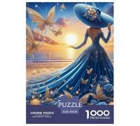 Dress Beauty 1000 Piece Puzzle Age 14+ for Adults with Extra Fun Challenges Perfect for Relaxation 100% Recycled Cardboard 70x50cm/1000pcs