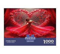 Dress Beauty Jigsaw Puzzle 1000 Pieces for Adults Challenging Puzzles for The Whole for Women Home Decoration 100% Recvcled Cardboard 70x50cm/1000pcs