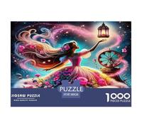 Dress Beauty Jigsaw Puzzles 1000 Pieces for Adults Educational Game for The Whole for Women Home Decoration 100% Recvcled Cardboard 38x26cm/1000pcs