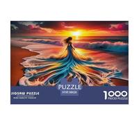 Dress Beauty Jigsaw Puzzles for Adults Kids 1000 Piece Great Gifts Challenge Toy Educational Game Home Decor Mindfulness Therapy 38x26cm/1000pcs