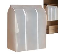 Dress Covers Garment Bags, Clear Clothes Storage Organizer, Adorable Closet Wardrobe, Dustproof Gown Suit Jacket Cover for Men Women Home Apartment Organization, 19.69x39.37x47.24 inches