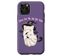 Dress For The Job You Want Ghost Witch Bat Black Cat Case for iPhone 11 Pro