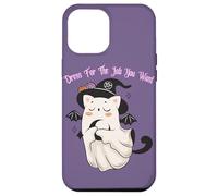 Dress For The Job You Want Ghost Witch Bat Black Cat Case for iPhone 12 Pro Max