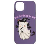 Dress For The Job You Want Ghost Witch Bat Black Cat Case for iPhone 14 Plus