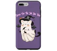 Dress For The Job You Want Ghost Witch Bat Black Cat Case for iPhone 7 Plus/8 Plus