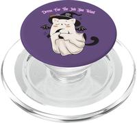 Dress For The Job You Want Ghost Witch Bat Black Cat PopSockets PopGrip for MagSafe