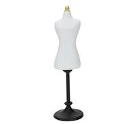Dress Form Mannequin, 3x1" Resin Miniature Mannequin, 1/12 Doll Clothes Mini Dress Form Dollhouse Accessories for Dolls Wardrobe Doll Clothes Forms Toys