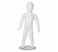 Dress Form Mannequin,Kid's Clothes Mannequin Display, Realistic Baby Dress Form Torso, Lightweight Child Posing Dummy for Retail Showcase, Display Shelf & Window (Color: Standing)
