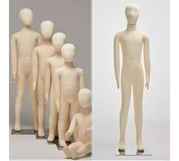 Dress Forms for Sewing Kids, Toddler Mannequin Full Body with Flexible Arms & Legs, Removable Head for Making Clothes, Ages 2-14