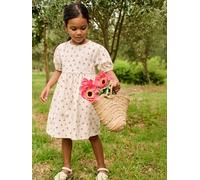 Dress in Lightweight Denim, for Girls vanilla