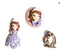 Dress It Up Buttons and Embellishments, The Princess Collection, Sophia The First Theme