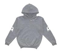 Dress Jumper Women's Girls Halloween Hoodie Long Sleeve Printed Loose Pullover Sweatshirt for Children Casual Comfortable Warm Autumn Winter Outfit 2-in-1 Reversible Backpack Hoodie, gray, 7-8 Years