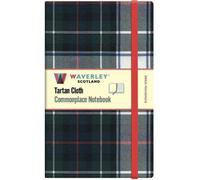 Dress Mackenzie Large Tartan Notebook: 21 x 13cm: Waverley Scotland Tartan Cloth Commonplace Notebook/Journal