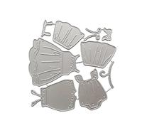 Dress Metal Cutting Dies Templates Molds Embossing Stencils Skirt Die Cut for Scrapbooking Cards Making Decorations Dress Die Cuts Metal Cutting Dies for Card Making Photo Scrapbook Decoration