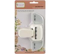 DRESS MY CRAFT/CRAFTER'S 3PL Punch, Circle Dot Border, One Size