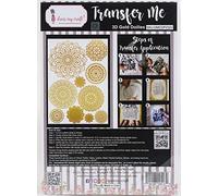Dress My Craft Transfer Me Sheet A4-3D Gold - Doilies