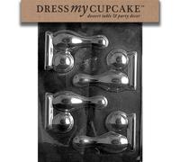 Dress My Cupcake Chocolate Candy Mold, Bowling Pin, Ball