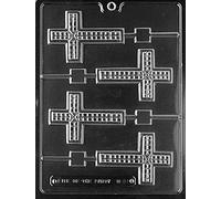 Dress My Cupcake Chocolate Candy Mold, Cross Lollipop