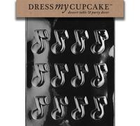 Dress My Cupcake Chocolate Candy Mold, Musical Note