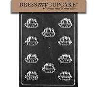 Dress My Cupcake DMCK159 Chocolate Candy Mold, Army Tank