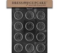 Dress My Cupcake DMCM121 Chocolate Candy Mold, Large Coins
