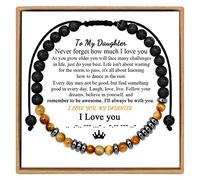 Dress Necklaces for Women Code Bracelets with A Card for Son Daughter Grandson Granddaughter Anniversary Birthday Gifts Weather Watches for Men (B, One Size)