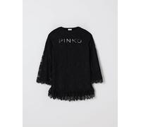 Dress PINKO Kids color Black - Size: 6 - female