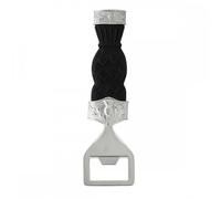 Dress Sgian Brew Basket Weave Effect Handle & Scottish Thistle Bottle Opener