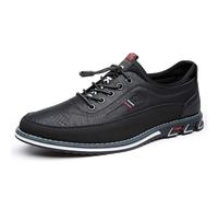 Dress Shoes Business, Dress Shoes Men Hollow Out, Comfortable Professional(Black,11.5 UK)