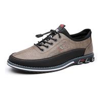 Dress Shoes Business, Dress Shoes Men Hollow Out, Comfortable Professional(Grey,11.5 UK)