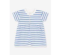 Dress + Short Sleeve Bodysuit, by Petit Bateau white