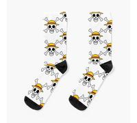 Dress Socks Anime one-piece vector Novelty Fancy Crazy Pattern Crew Casual for Men Women