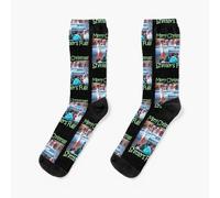 Dress Socks Cousin Eddie Shitters Full Novelty Fancy Crazy Pattern Crew Casual for Men Women
