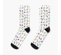 Dress Socks Covid 19 Novelty Fancy Crazy Pattern Crew Casual for Men Women