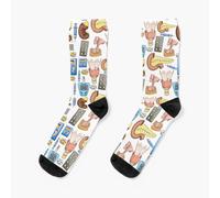 Dress Socks endocrinology Novelty Fancy Crazy Pattern Crew Casual for Men Women