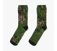 Dress Socks Heroes of Might and Magic III Upscaled screenshot Novelty Fancy Crazy Pattern Crew Casual for Men Women