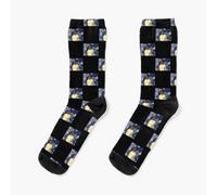 Dress Socks Johnny Mathis singing Winter Wonderland Novelty Fancy Crazy Pattern Crew Casual for Men Women