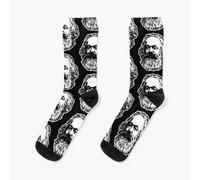 Dress Socks Karl Marx Novelty Fancy Crazy Pattern Crew Casual for Men Women