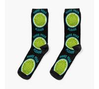 Dress Socks More Peas Please! Novelty Fancy Crazy Pattern Crew Casual for Men Women