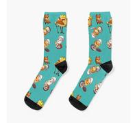 Dress Socks Overcooked Novelty Fancy Crazy Pattern Crew Casual for Men Women