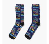 Dress Socks Pediatric OT Helping Small Hands Do Big Things Novelty Fancy Crazy Pattern Crew Casual for Men Women