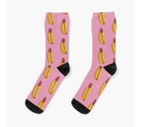 Dress Socks Snoop Hot Dogg Pink Novelty Fancy Crazy Pattern Crew Casual for Men Women