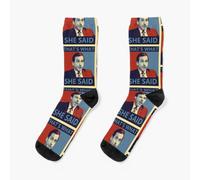 Dress Socks That's What She Said - Michael Scott Novelty Fancy Crazy Pattern Crew Casual for Men Women