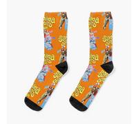 Dress Socks The Banana Splits Retro Cast - Drooper Fleegle Bingo Snorky Novelty Fancy Crazy Pattern Crew Casual for Men Women